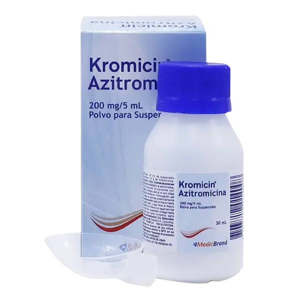 Kromicin 200 Mg/5ml Polvo Para Susp. Fco X 15 Ml Medicbrand