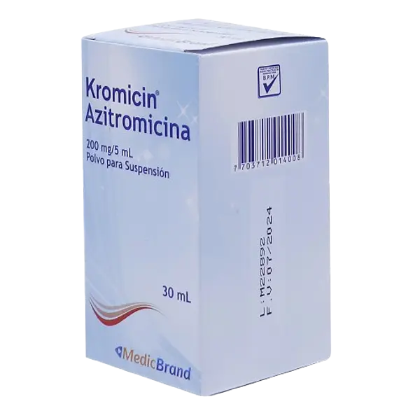 Kromicin 200 Mg/5ml Polvo Para Susp. Fco X 15 Ml Medicbrand