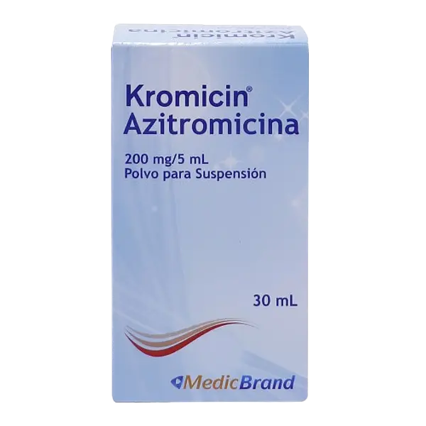 Kromicin 200 Mg/5ml Polvo Para Susp. Fco X 15 Ml Medicbrand