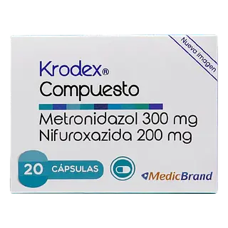 Krodex Compuesto Cap * 20 Medicbrand