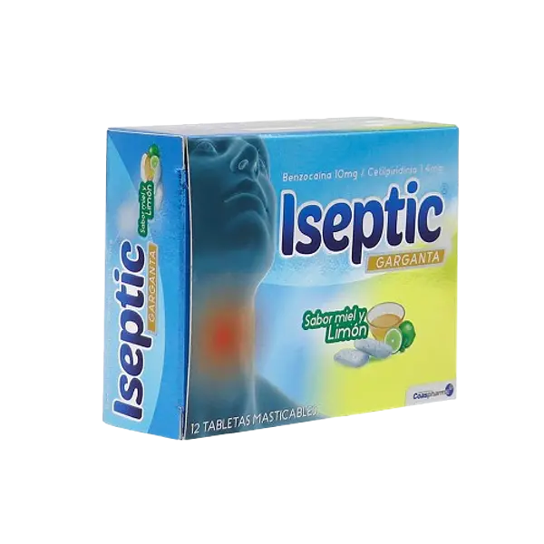 Iseptic Miel Limon Caja * 12 Tab Medicbrand