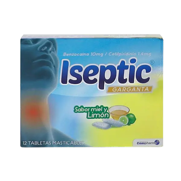 Iseptic Miel Limon Caja * 12 Tab Medicbrand