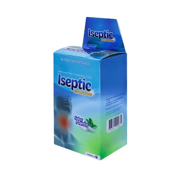 Iseptic Menta Caja * 96 Tab Medicbrand