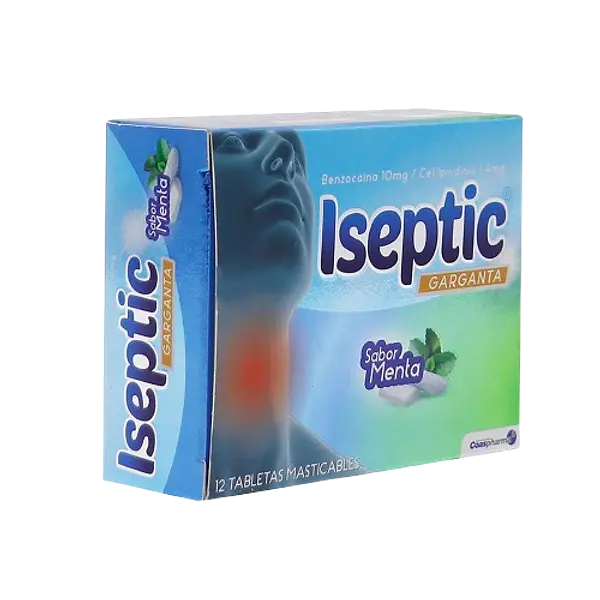 Iseptic Menta Caja * 12 Tab Medicbrand