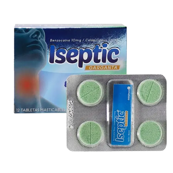 Iseptic Menta Caja * 12 Tab Medicbrand