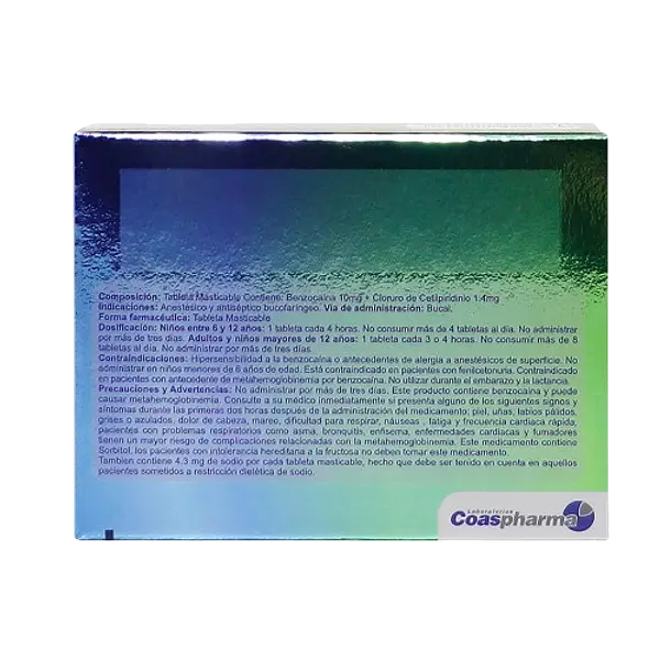 Iseptic Menta Caja * 12 Tab Medicbrand