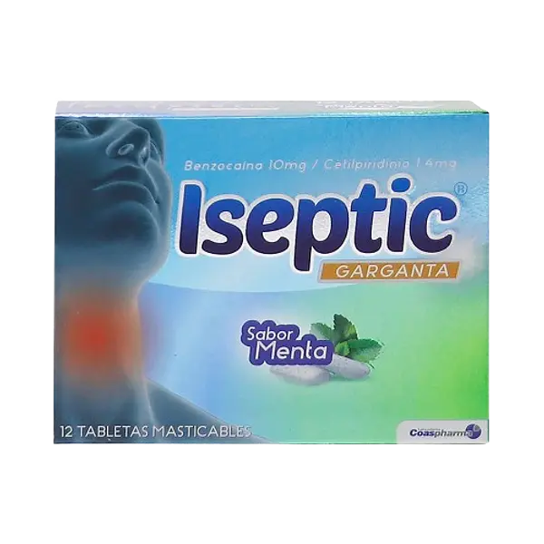 Iseptic Menta Caja * 12 Tab Medicbrand