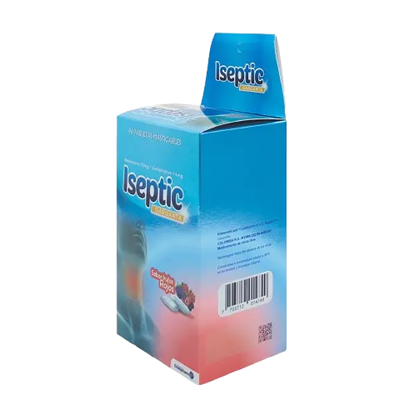 Iseptic Frutos Rojos X 96 Tabletas Medicbrand