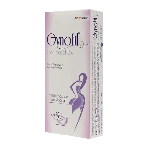 Gynofil 2% Crema Vaginal Tubo X 20 Gr Medicbrand