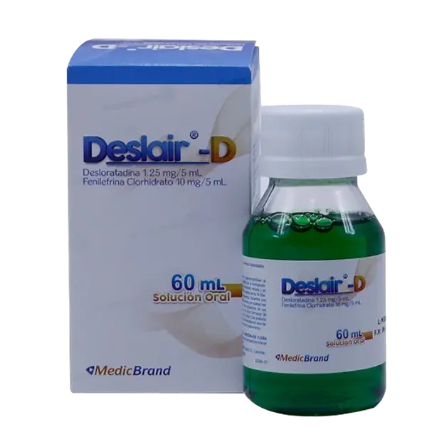 Deslair -D Soloral Fco X 60 Ml Medicbrand