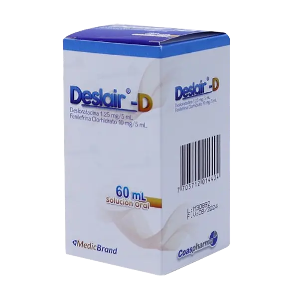 Deslair -D Soloral Fco X 60 Ml Medicbrand