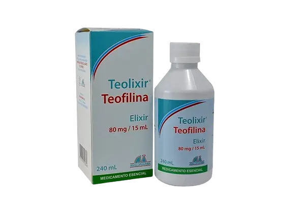 Teofilina 80 Mg Teolixir Elixir Fco * 240 Ml Anglopharma