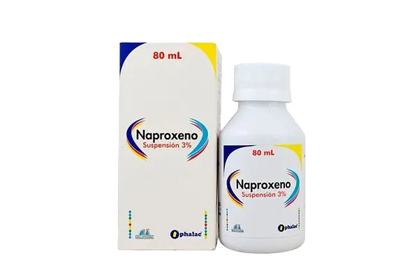 Naproxeno 150 Mg Susp Fco * 80 Ml Anglopharma