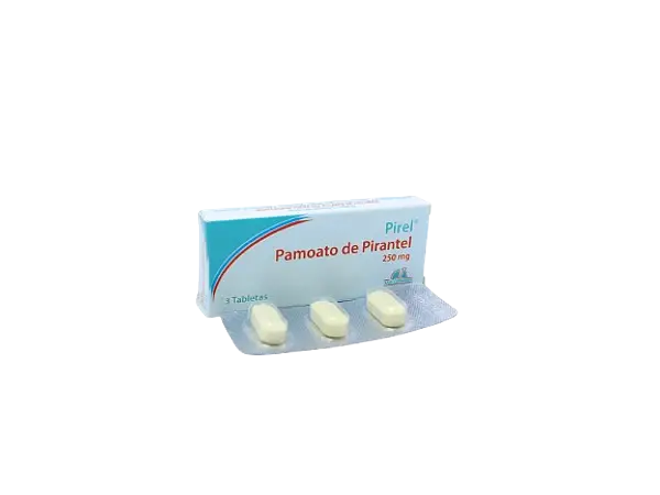Pamoato De Pirantel 250 Mg Tab * 3 (Pirel) Anglopharma