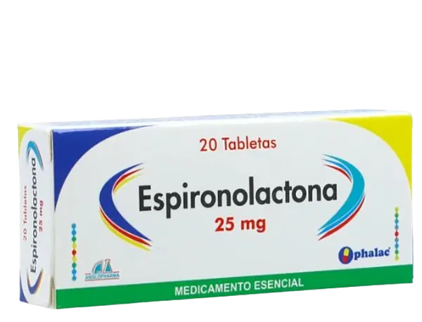 Espironolactona 25 Mg Tab * 20 Anglopharma