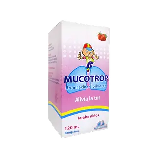 Bromhexima Jbe Niños * 120 Ml (Mucotrop) Anglopharma