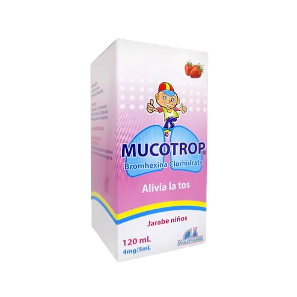 Bromhexima Jbe Niños * 120 Ml (Mucotrop) Anglopharma