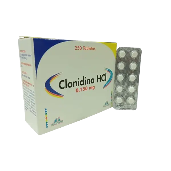 Clonidina 0.150 Mg Tab *250 Anglopharma