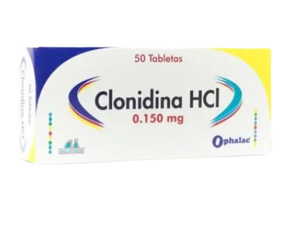 Clonidina 0.150 Mg Tab * 50 Anglopharma