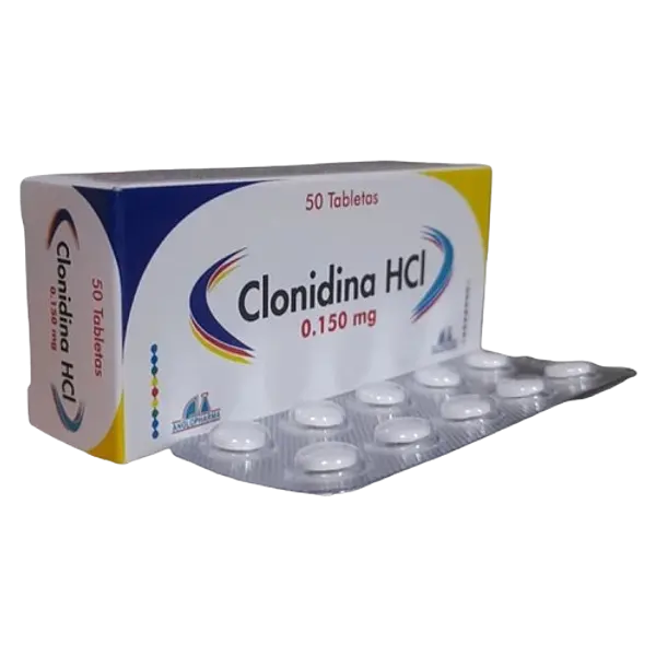 Clonidina 0.150 Mg Tab * 50 Anglopharma