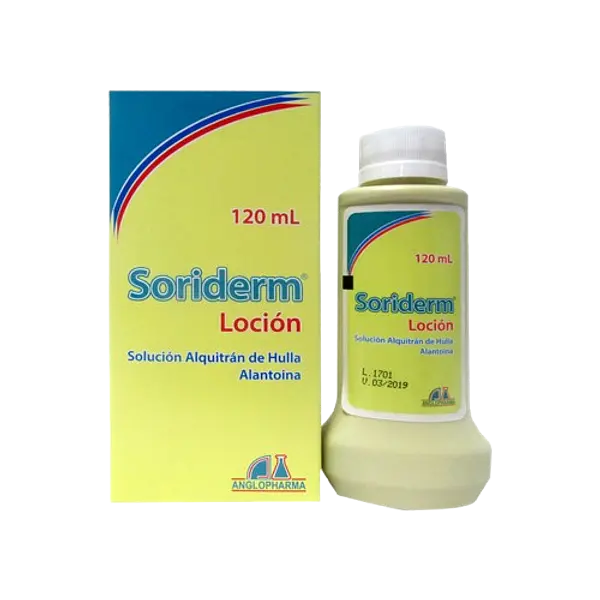 Alquitran De Hulla Locion * 120 Ml (Soriderm) Anglopharma