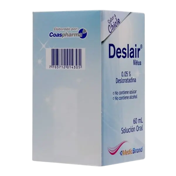 Deslair 0.05% Soloral Fco* 60 Ml Medicbrand