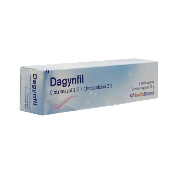 Dagynfil Crema Vaginal Tubo X 20 Gr Medicbrand