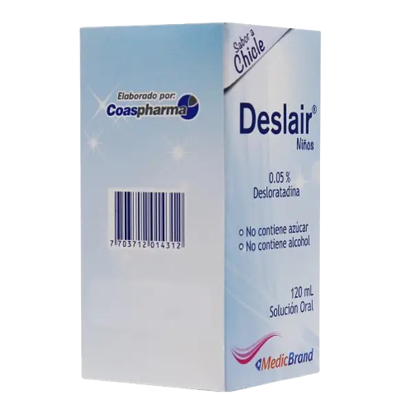 Deslair 0.05% Soloral Fcox 120ml Medicbrand