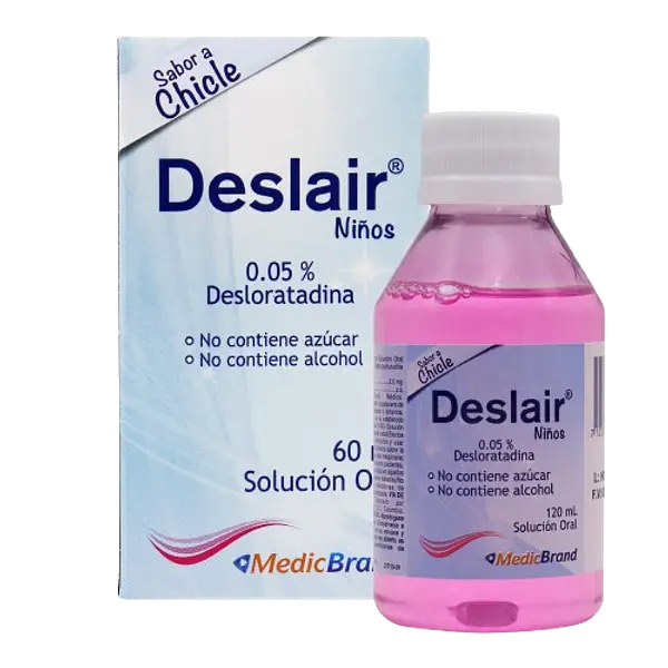 Deslair 0.05% Soloral Fcox 120ml Medicbrand