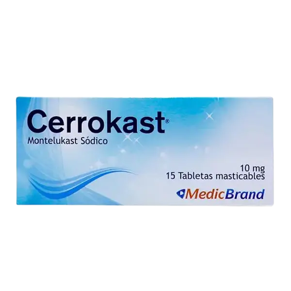 Cerrokast 10 Mg Tab Masticables X 15 Medicbrand