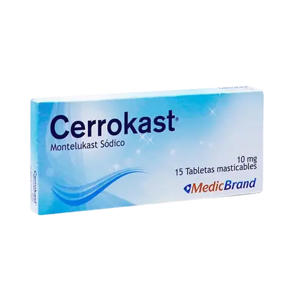 Cerrokast 10 Mg Tab Masticables X 15 Medicbrand