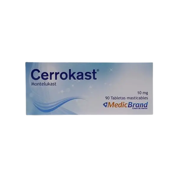 Cerrokast Tableta 10 Mg Caja X 90 Medicbrand