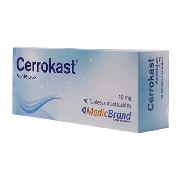 Cerrokast Tableta 10 Mg Caja X 90 Medicbrand