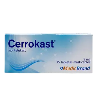 Cerrokast 5 Mg Tab Masticables X 15 Medicbrand