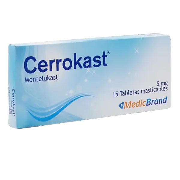 Cerrokast 5 Mg Tab Masticables X 15 Medicbrand