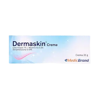 Clotrimazol+Neomicina+Dexa (Dermaskin) X 20 Gr Medicbrand