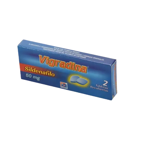 Sildenafil 50 Mg Tab * 2 (Vigradina) Bioquifar