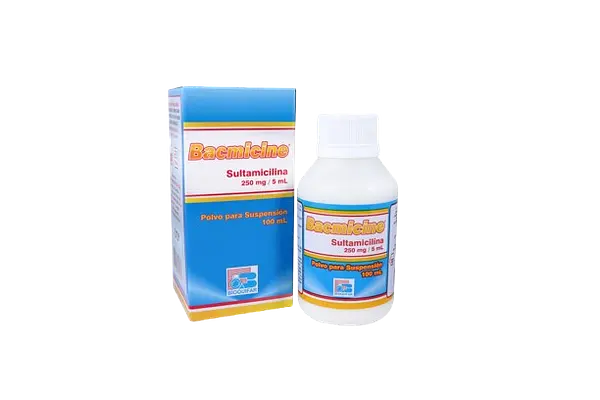 Sultamicilina 250 Mg/5ml Susp * 100 Ml (Bacmicine) Bioquifar