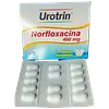 Norfloxacino 400 Mg Tab * 14 (Urotrin) Bioquifar