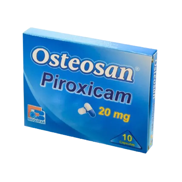 Piroxicam 20mg Cap * 10 (Osteocan) Bioquifar