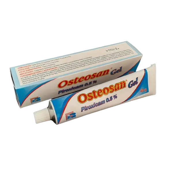 Piroxicam 0.05 Gel Tubo 40 Gr (Osteosan) Bioquifar