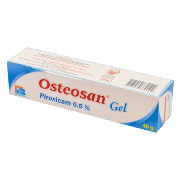 Piroxicam 0.05 Gel Tubo 40 Gr (Osteosan) Bioquifar
