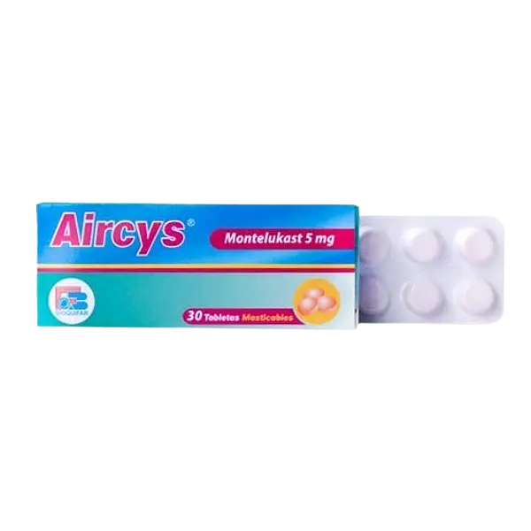 Montelukast 5 Mg Tab * 30 (Aircys) Bioquifar