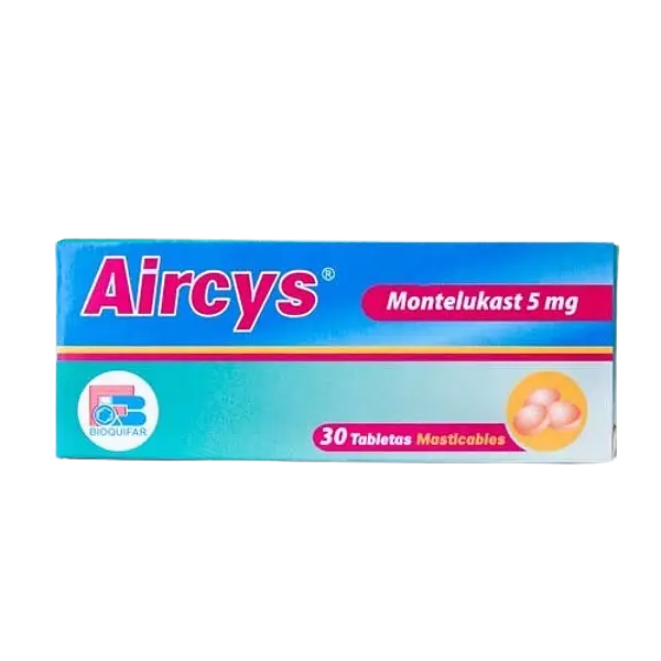 Montelukast 5 Mg Tab * 30 (Aircys) Bioquifar