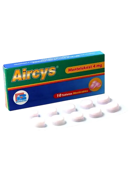 Montelukast 4 Mg Tab * 10 (Aircys) Bioquifar