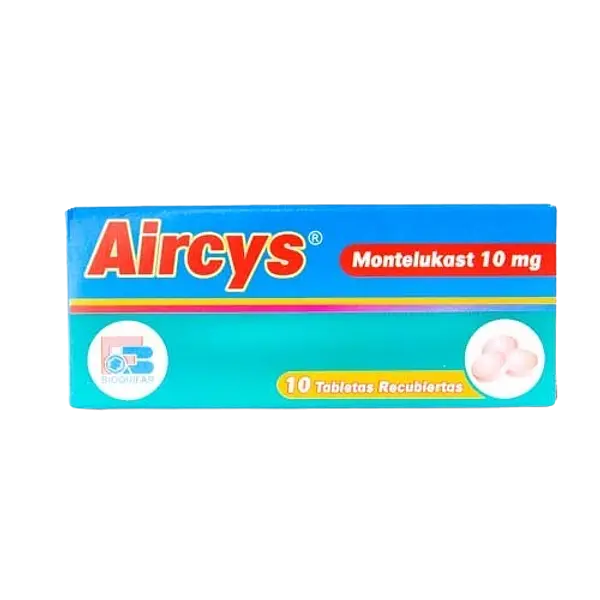 Montelukast 10 Mg Tab * 10 (Aircys) Bioquifar