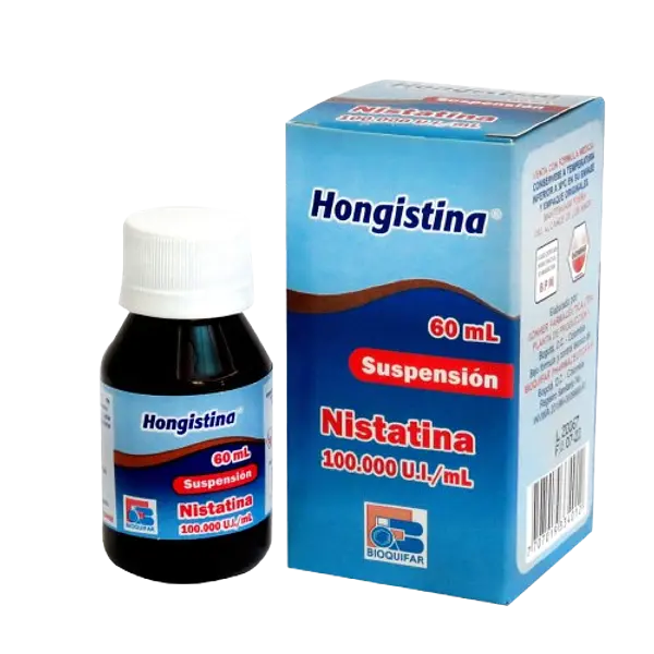 Nistatina 100.000 Ui/Ml Susp *60ml (Hongistina) Bioquifar