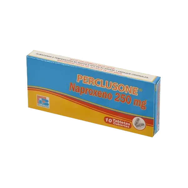 Naproxeno 250 Mg Tab * 10 (Perclusone) Bioquifar