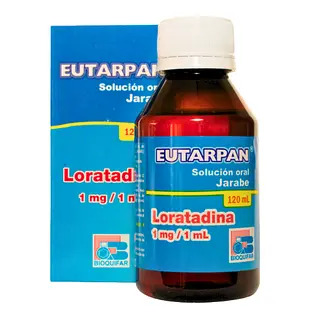 Loratadina 1mg/Ml Jbe Fco * 120 Ml (Eutarpan) Bioquifar