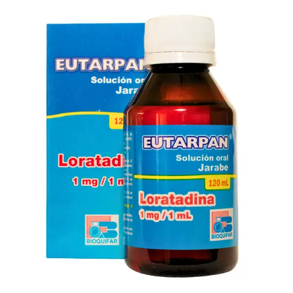 Loratadina 1mg/Ml Jbe Fco * 120 Ml (Eutarpan) Bioquifar